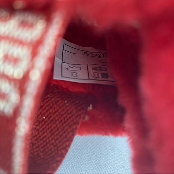 UGG Infant Fluff Yeah Metallic Sparke Slide - Size 02/03 (6-12M) NEW - Picture 10 of 11